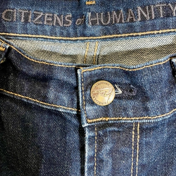 Citizens of Humanity Elson mid-rise straight leg 28 like new condition - Picture 4 of 5